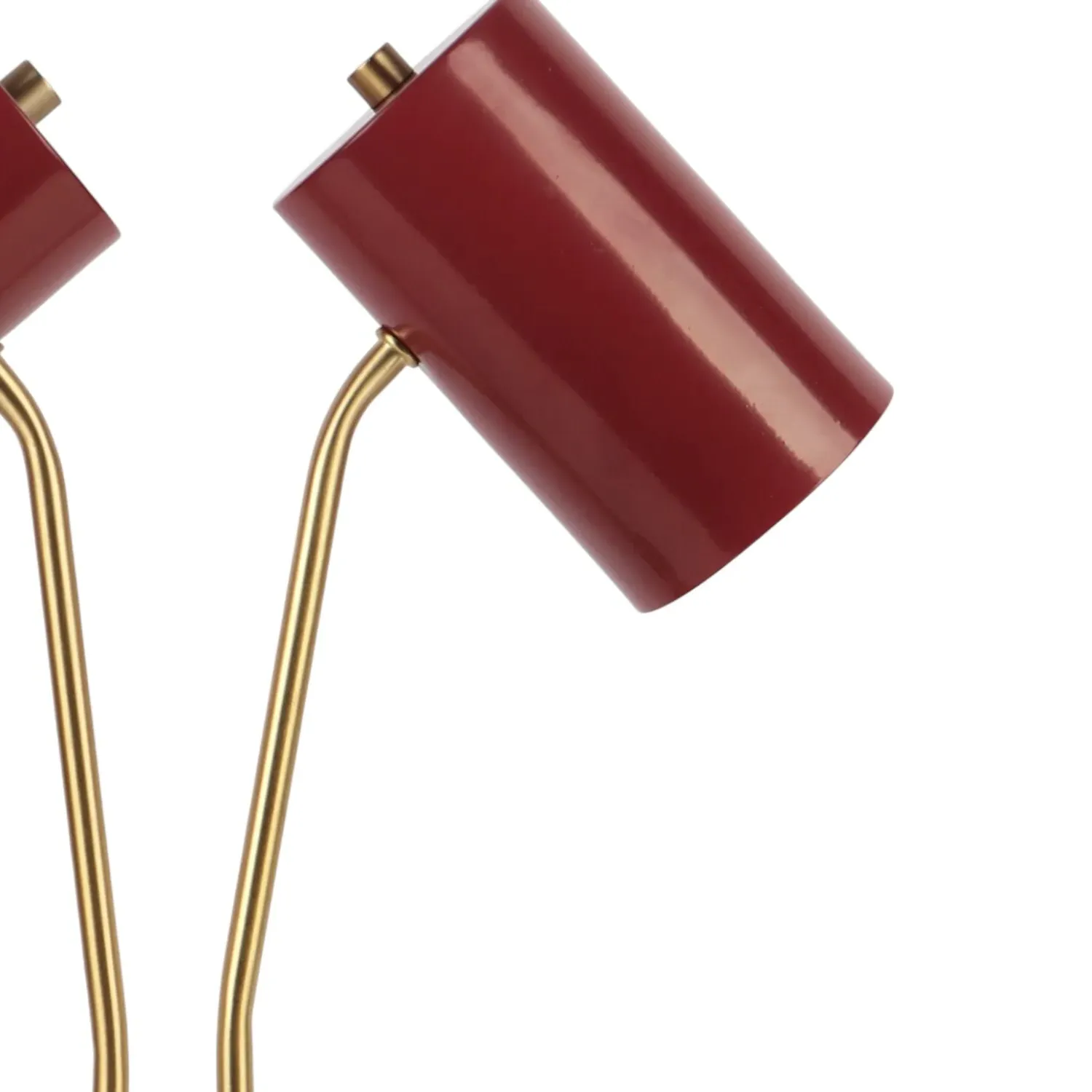 Kyaire 2 Way Table Lamp - Dark Red