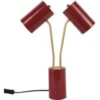 Kyaire 2 Way Table Lamp - Dark Red