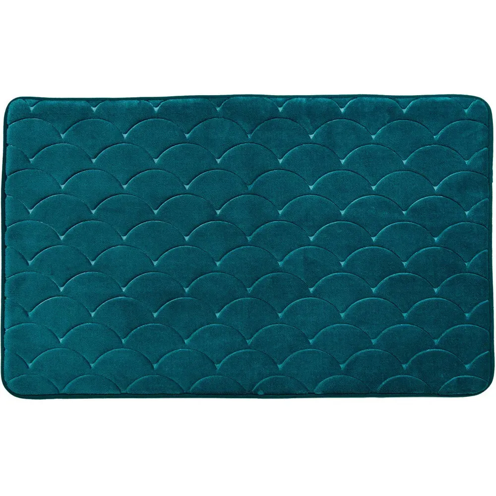 Kyoto Bath Mat - Teal image