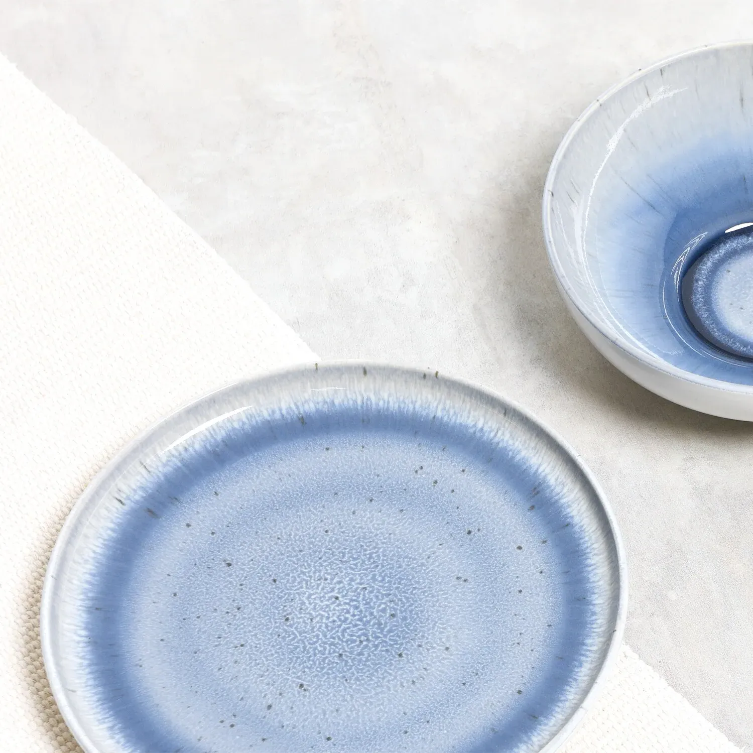 Lagoon Side Plate - Blue