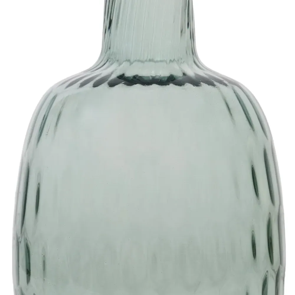 Laila Glass Vase - Ocean Green