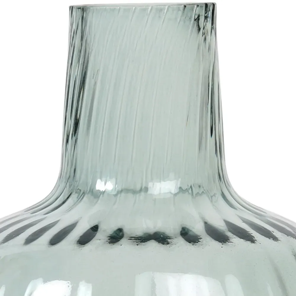 Laila Glass Vase - Ocean Green