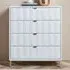 Lara 4 Drawer Chest of Drawers - White