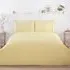 Lara Double Embroidered Duvet Set - Yellow