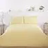 Lara Super King Embroidered Duvet Set - Yellow