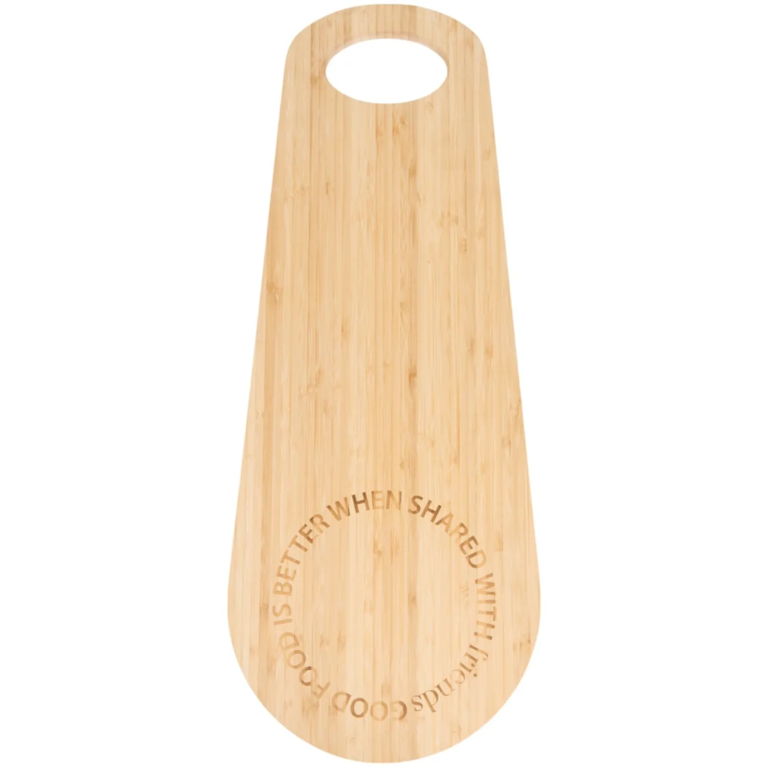 Large Bamboo Serving Board - Natural