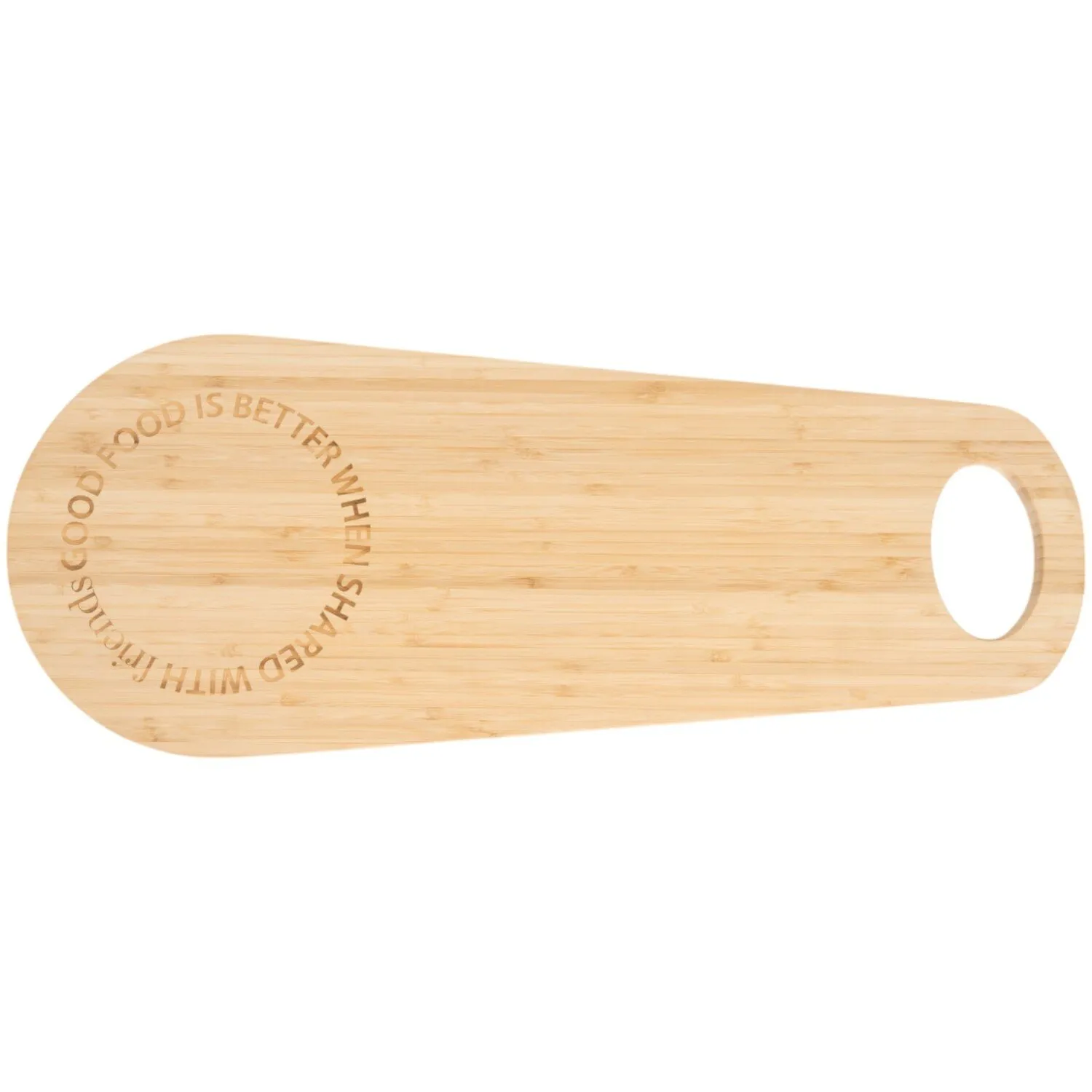 Large Bamboo Serving Board - Natural image