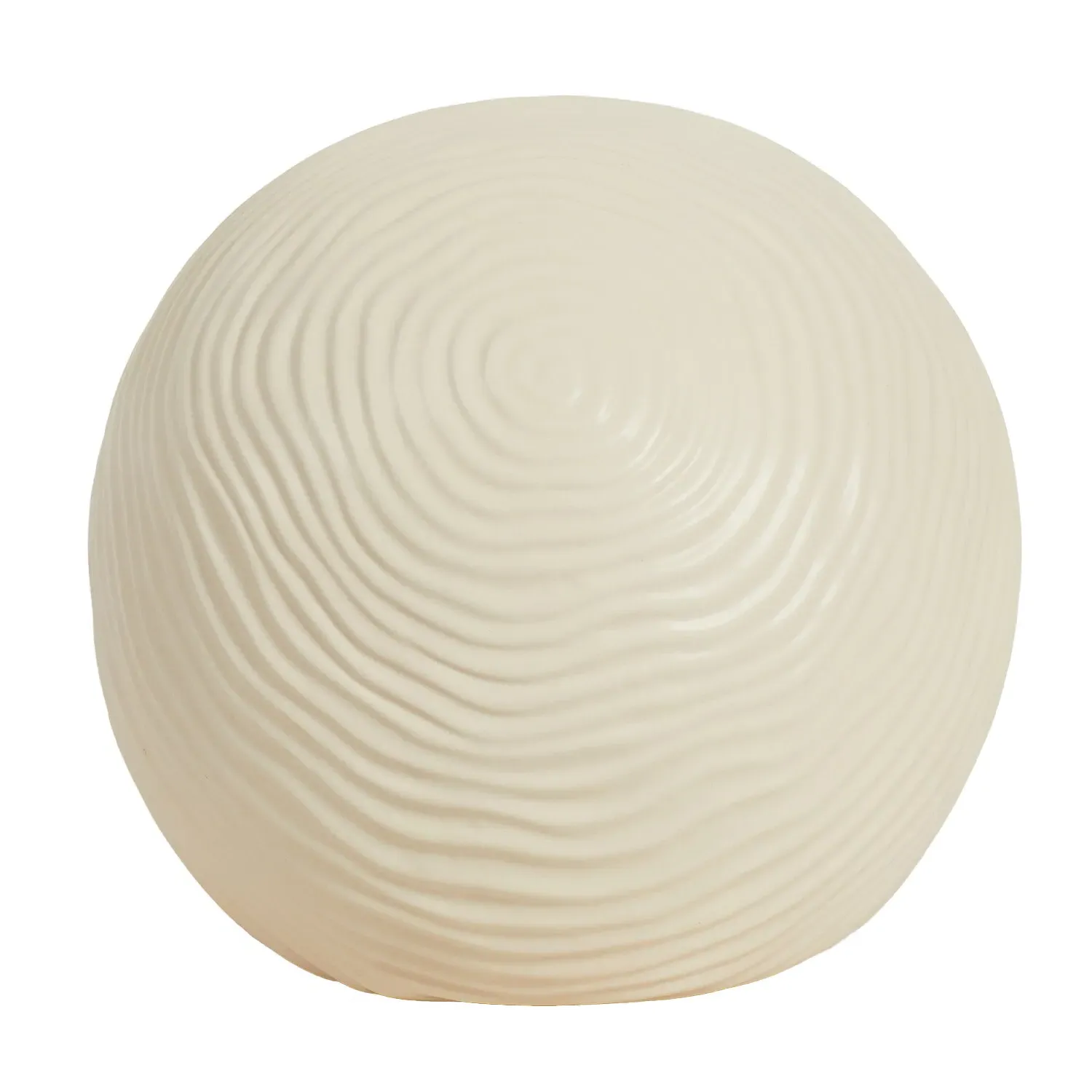 Large Ceramic Ball - Cream