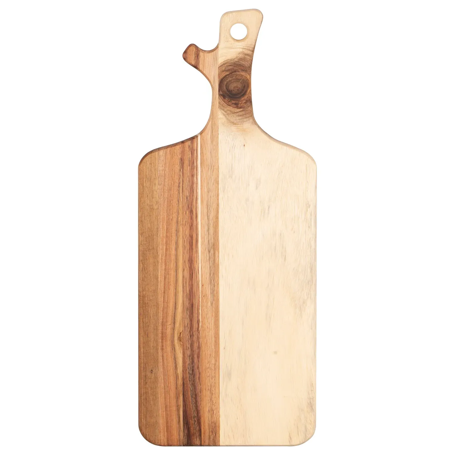 Large Chopping Board with Handle - Acacia Wood