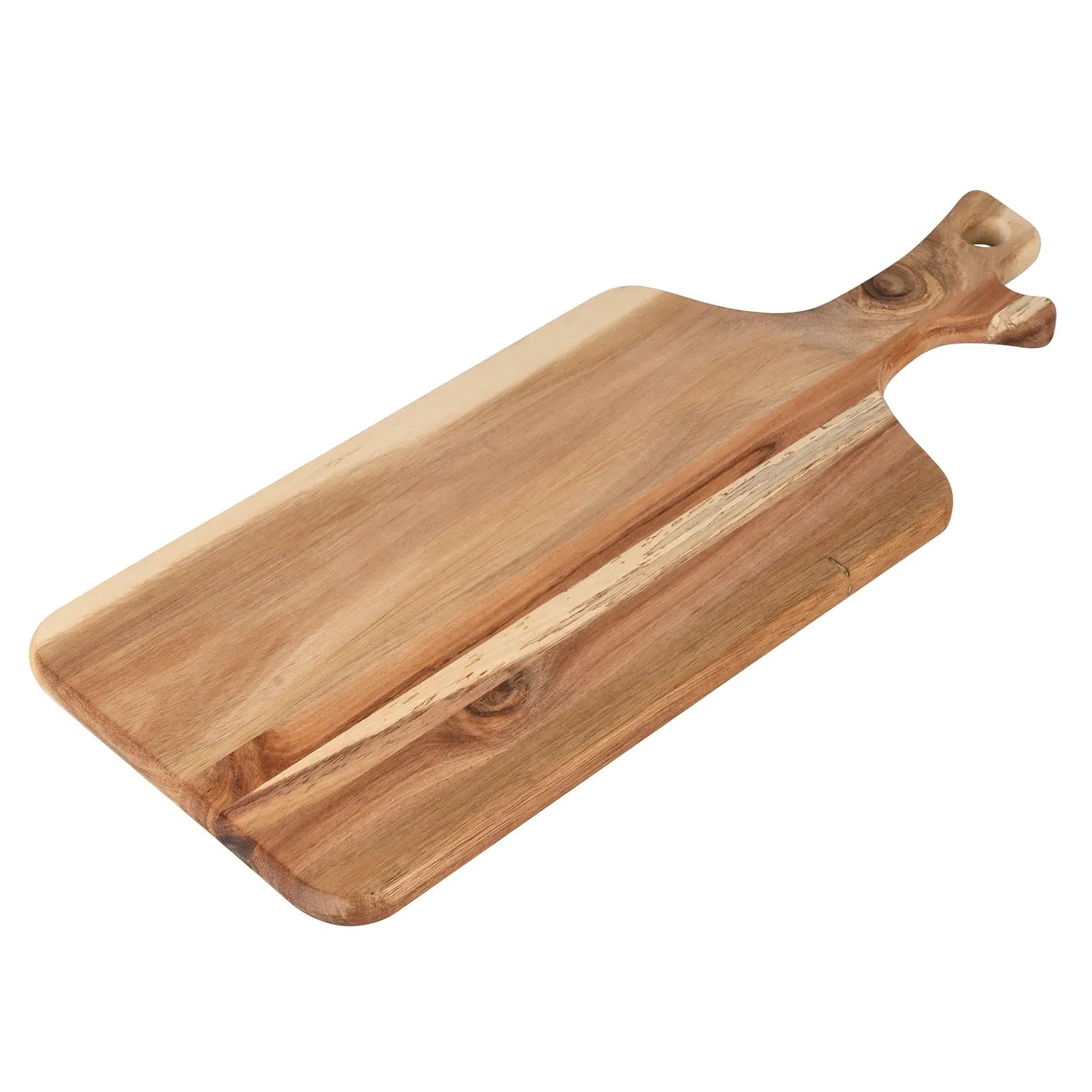 Large Chopping Board with Handle - Acacia Wood