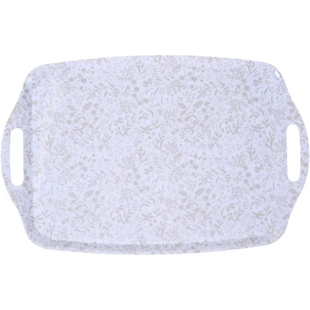 Large Ivy and Bramble Serving Tray - Grey image