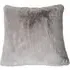 Large Rabbit Faux Fur Cushion - Grey