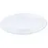 Large Ribbed Glass Plate - Clear