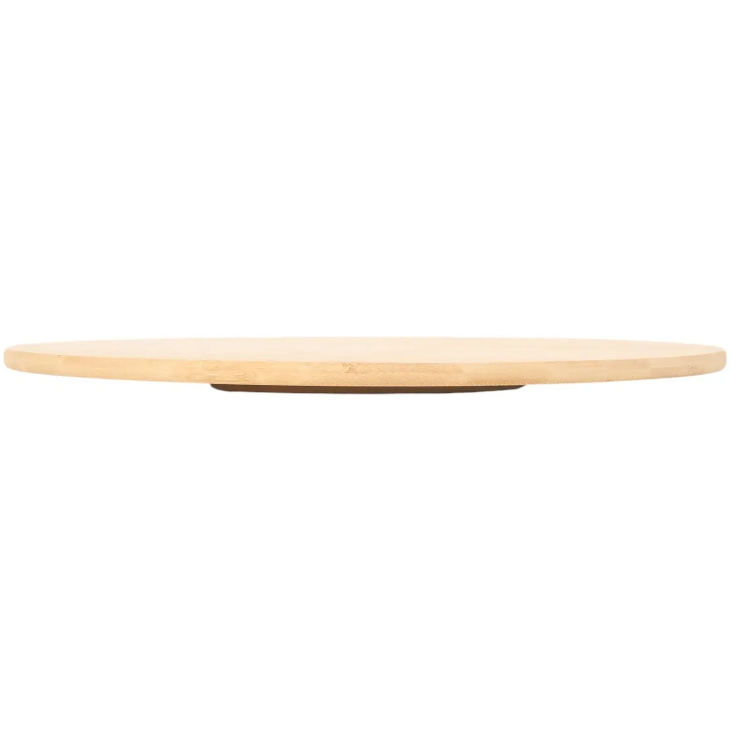 Large Round Bamboo Lazy Susan - Natural