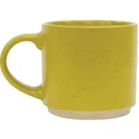 Large Stoneware Mug - Mustard