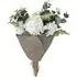 Large White Floral Artificial Bouquet