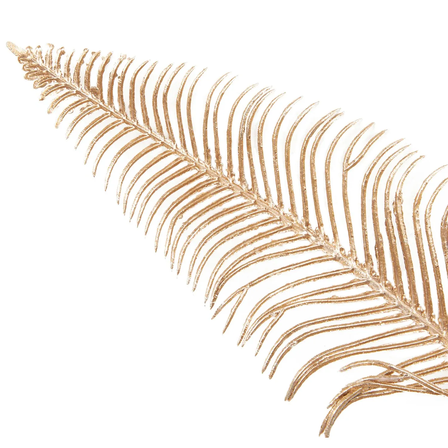 Leaf Branch Decoration - Gold
