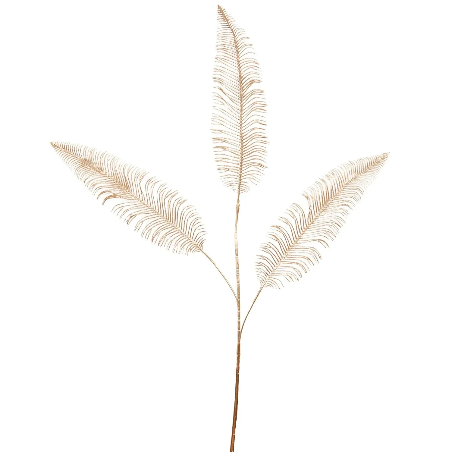 Leaf Branch Decoration - Gold image