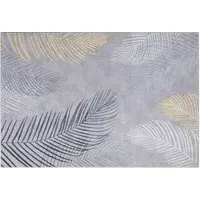 Leaf Sunset Rug - Gold