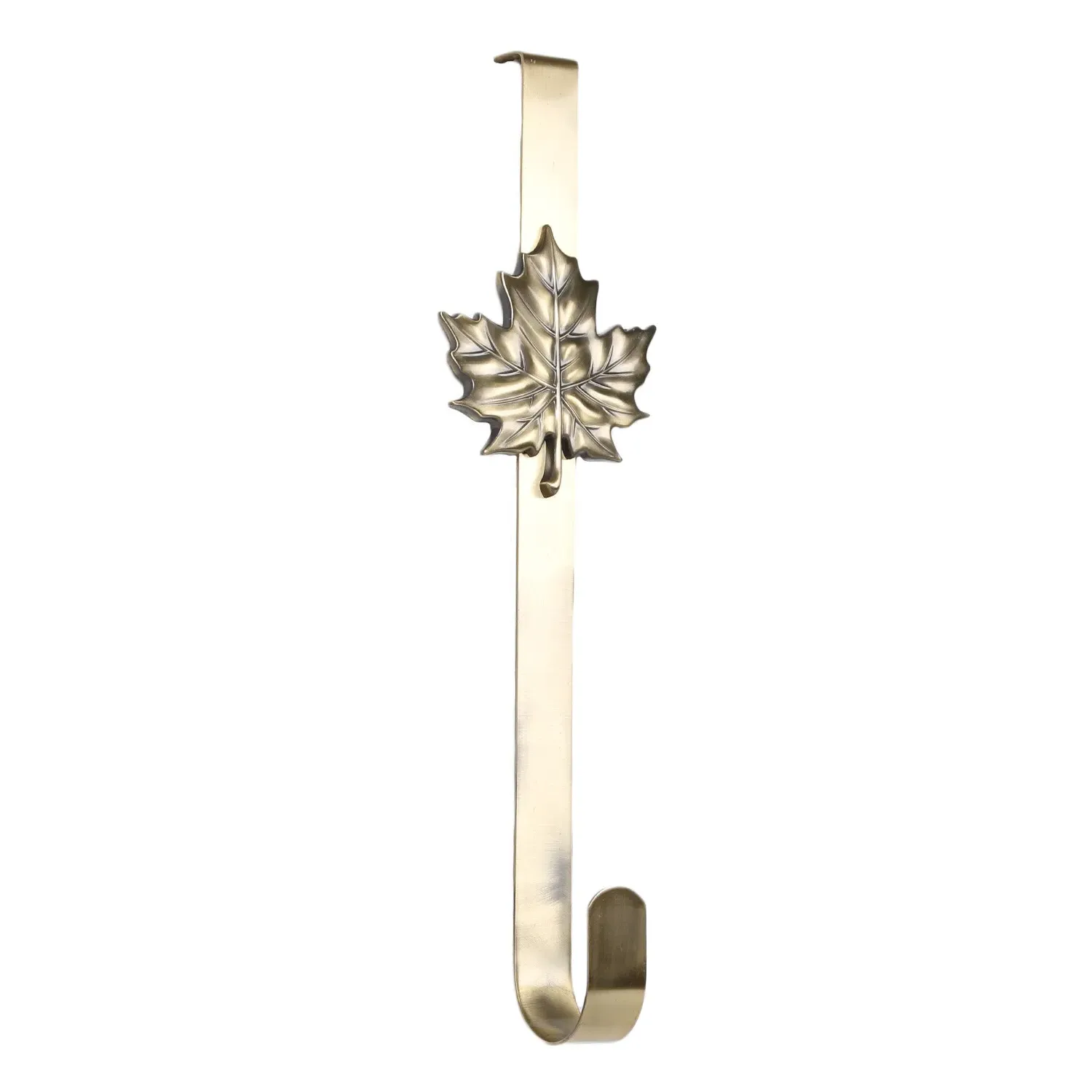Leaf Wreath Hanger - Silver