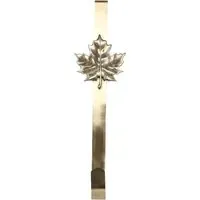Leaf Wreath Hanger - Silver