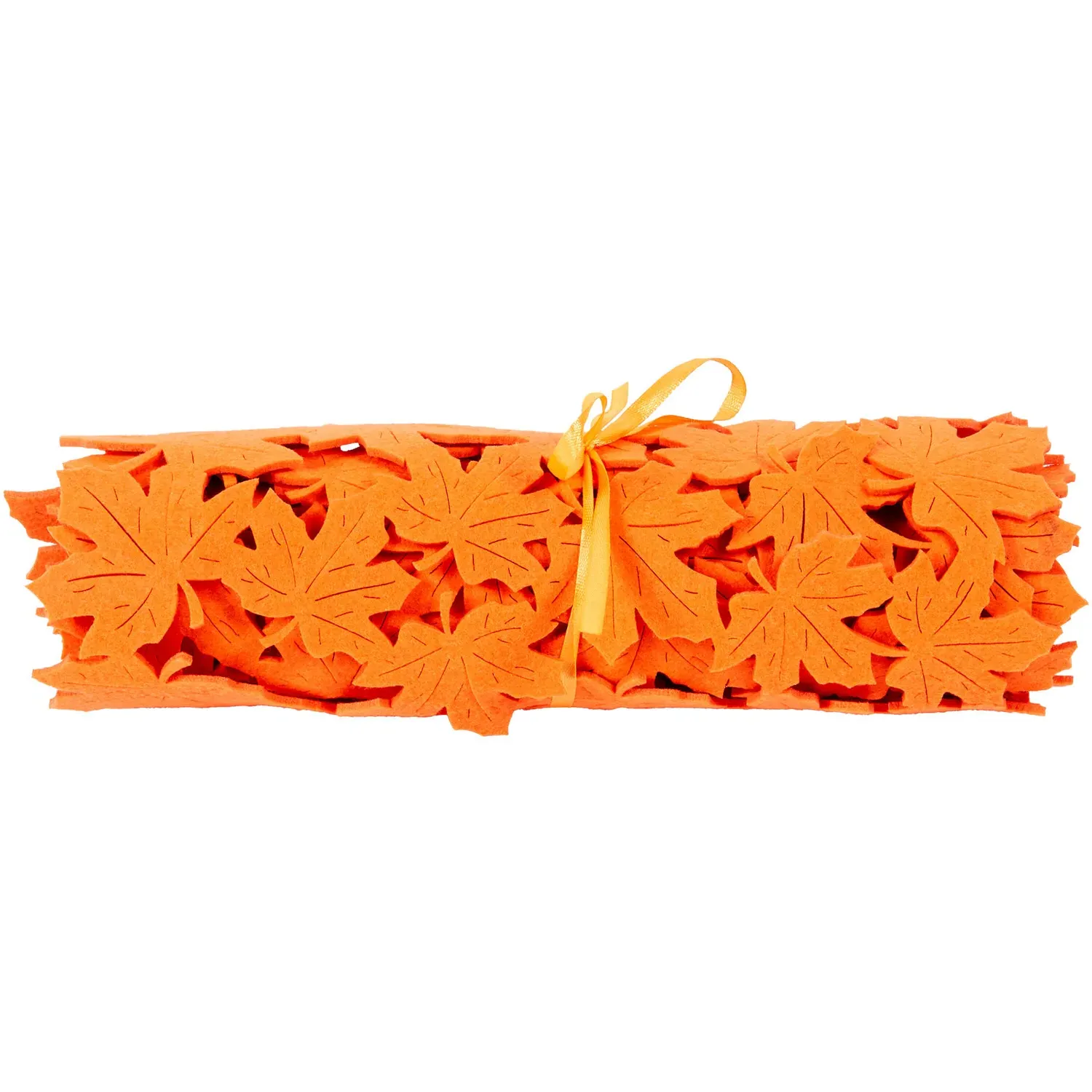Leaves Table Runner - Orange