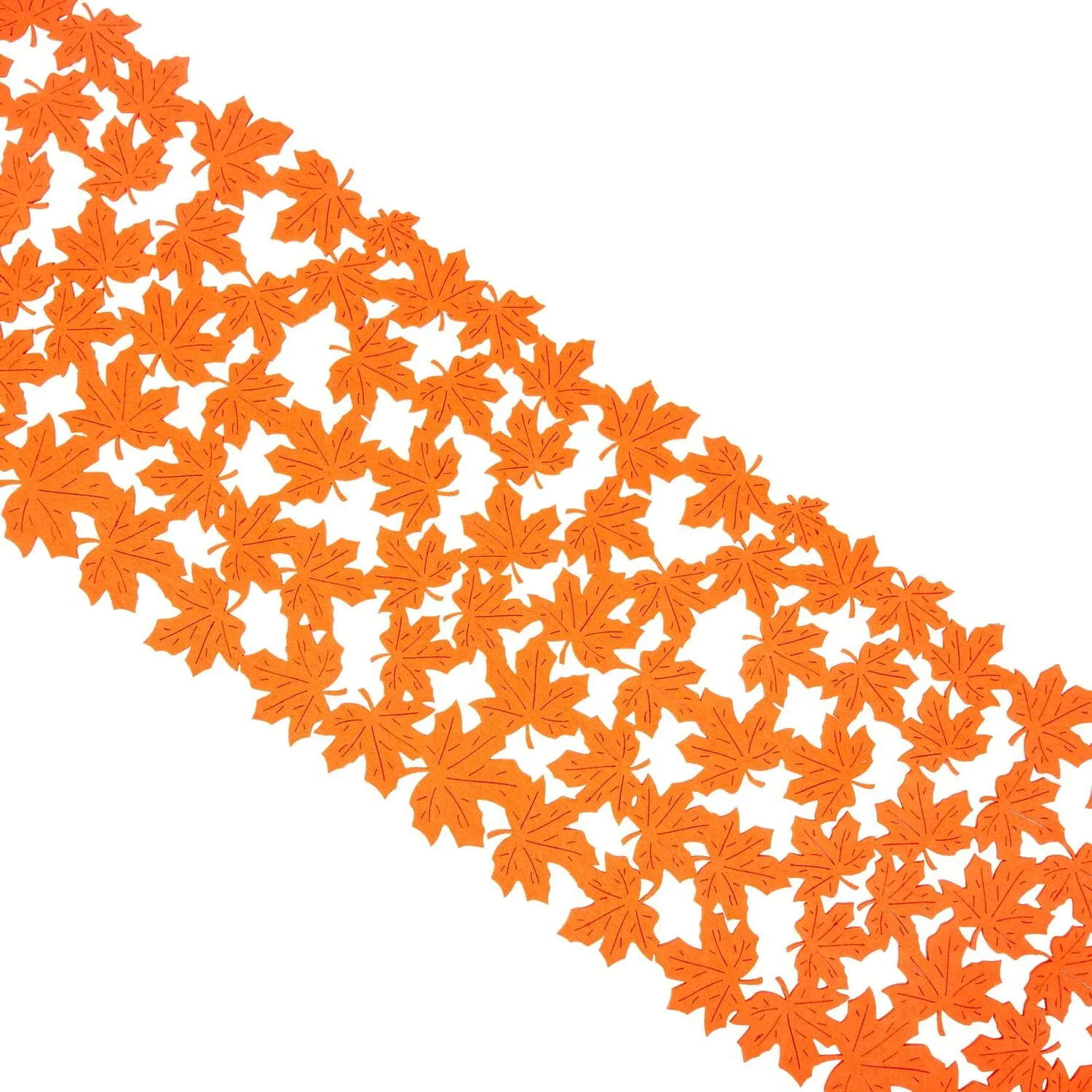 Leaves Table Runner - Orange