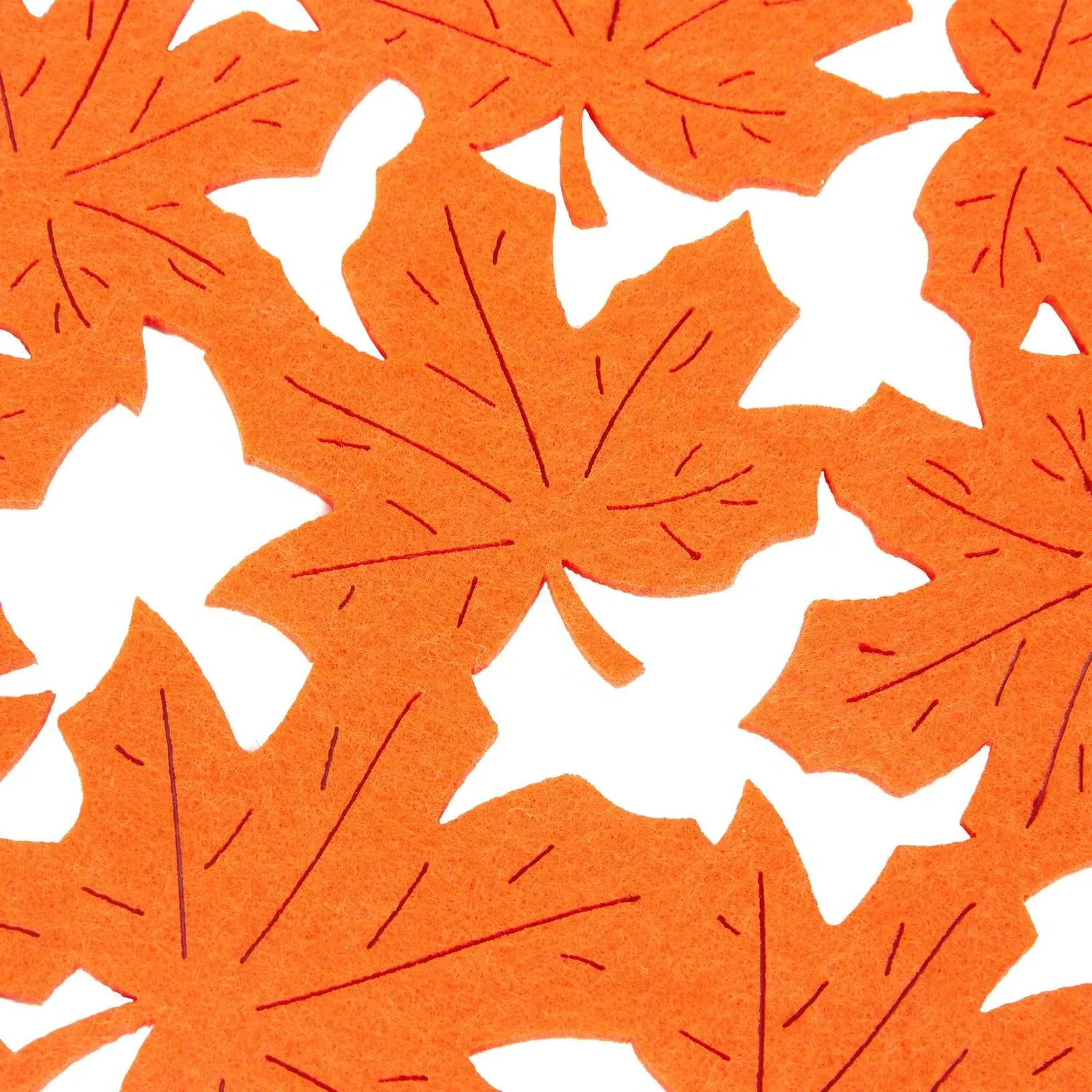 Leaves Table Runner - Orange