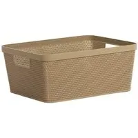 Leche Large Storage Basket - Brown