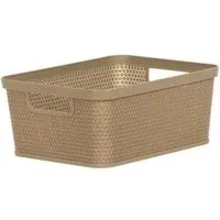Leche Small Storage Basket - Brown
