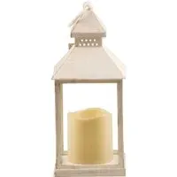 LED Lantern - Ivory