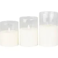 LED Moving Candle - Clear