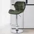 Leena Adjustable Bar Stool - Green
