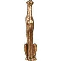 Leopard Sculpture - Bronze