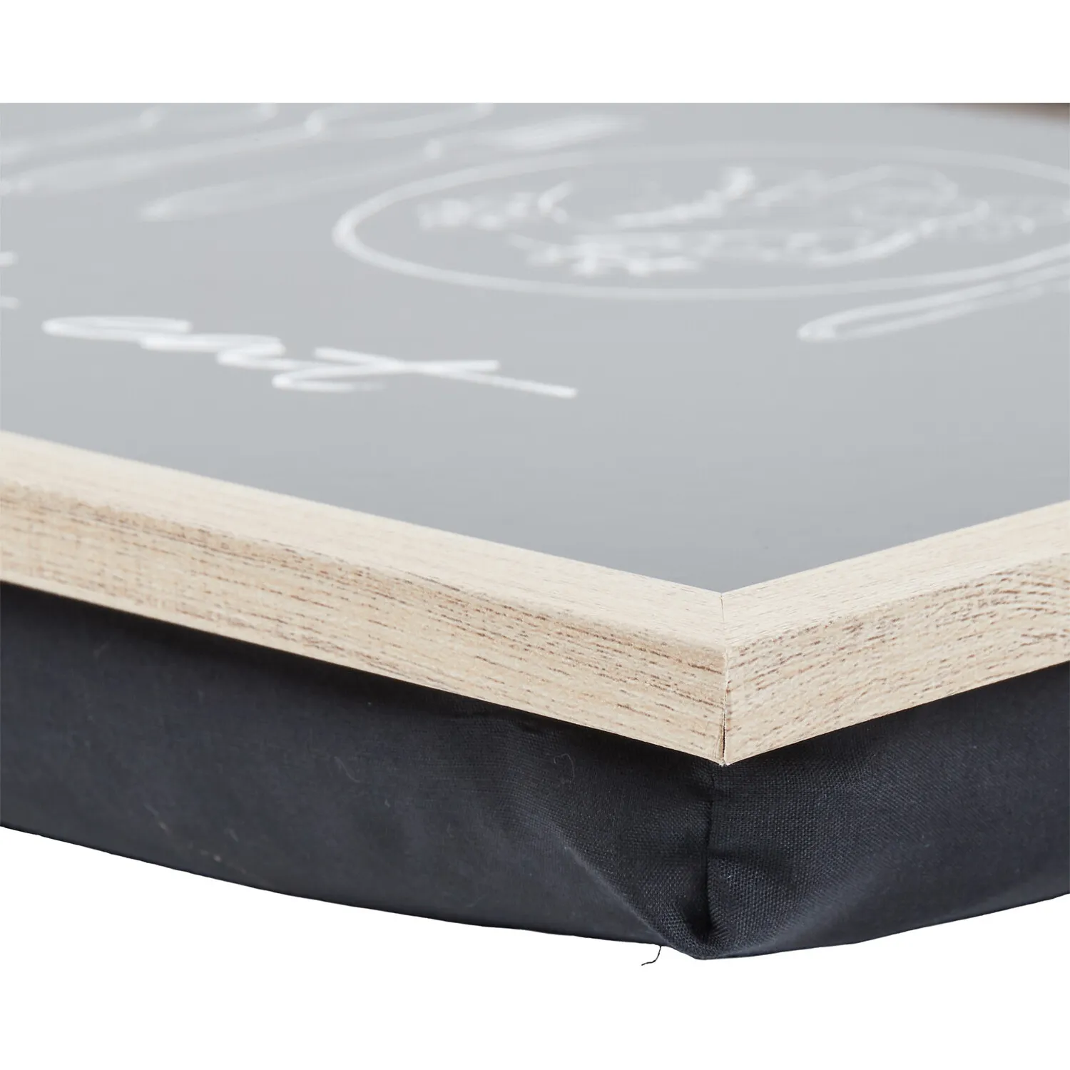 Let's Eat Lap Tray - Black