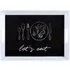 Lets Eat Rectangular Serving Tray