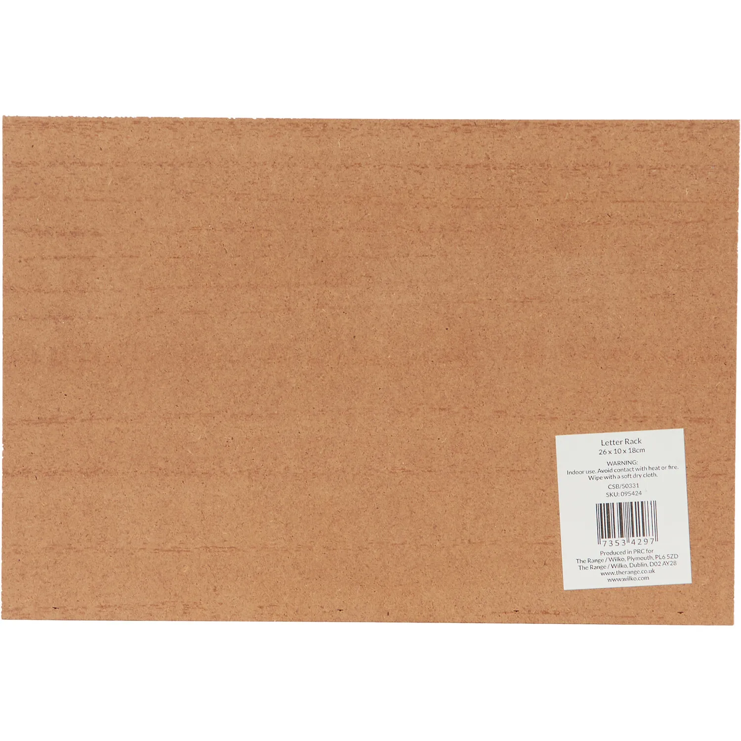 Letter Rack - Wood Effect