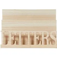 Letter Rack - Wood Effect