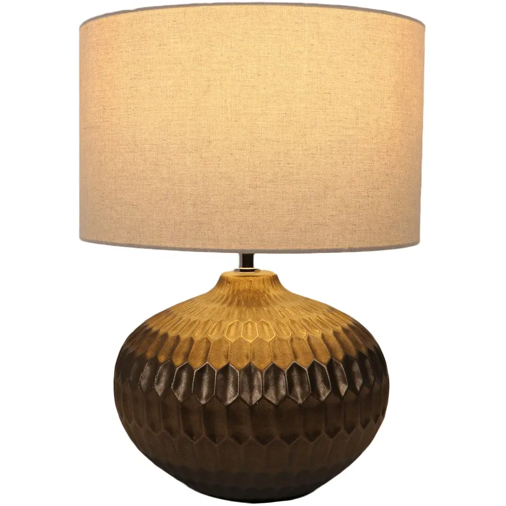 Levi Antique Table Lamp - Bronze