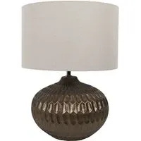 Levi Antique Table Lamp - Bronze