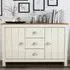 Lexington 2 Door 3 Drawer Sideboard - Cream, Oak