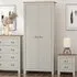 Lexington 2 Door Wardrobe - Grey, Oak