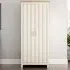 Lexington 2 Door Wardrobe with Gold Handles - Cream
