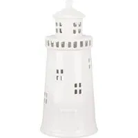 Lighthouse Table Lamp - Cream, Ceramic