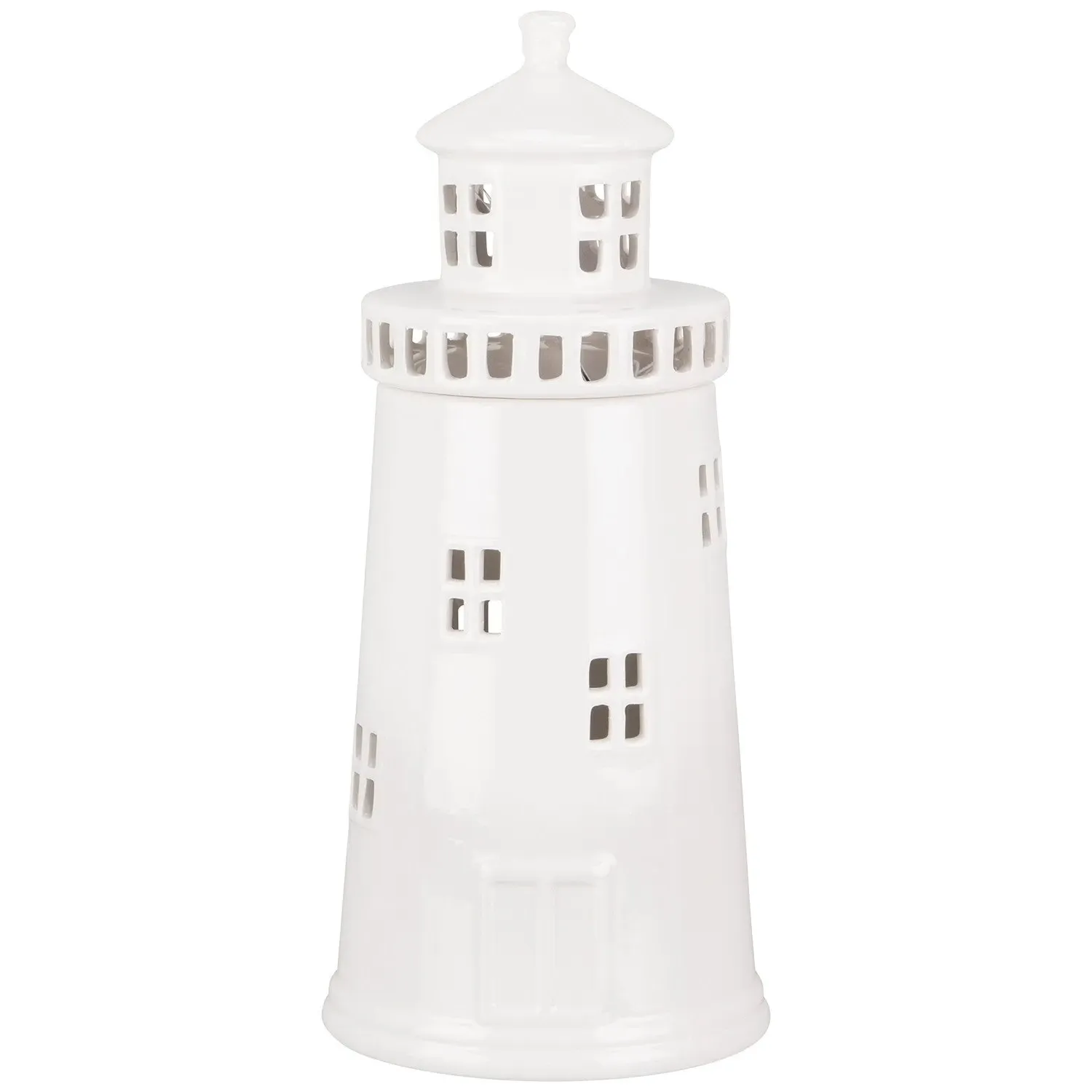 Lighthouse Table Lamp - Cream, Ceramic