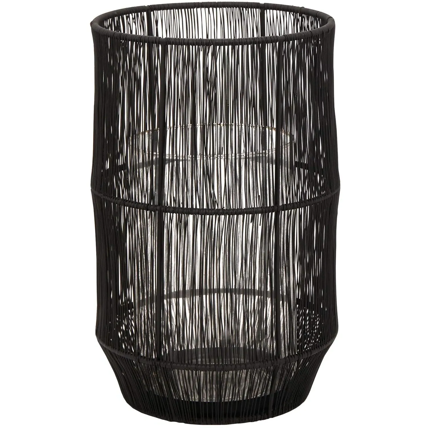 Lila Metal Lantern - Black image
