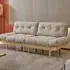 Lily 2-Seater Sofa Bed - Cream, Linen