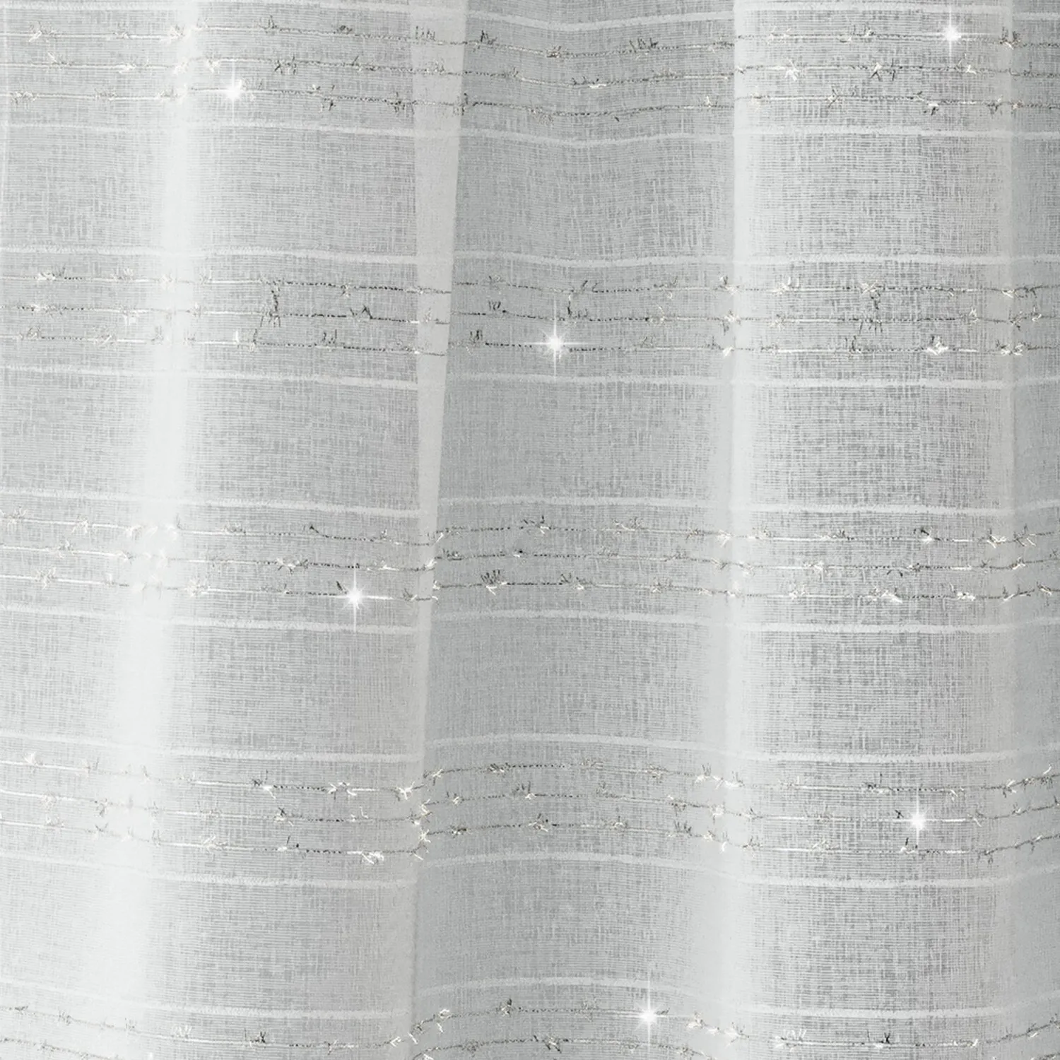 Lima Panel Curtain - Silver