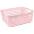 Linea Deco Storage Basket - Pink
