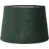 Lined Tapered Lamp Shade - Forest Green
